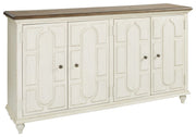 Roranville - Antique White - Accent Cabinet - JaxCo Furniture