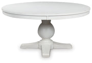 Greddinton - White - Dining Table - JaxCo Furniture