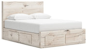 Lawroy - Panel Bed With Storage - JaxCo Furniture
