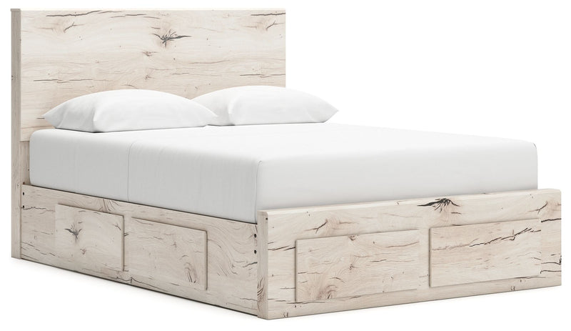 Lawroy - Panel Bed With Storage - JaxCo Furniture