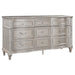 Evangeline - 9-Drawer Dresser - Silver Oak - JaxCo Furniture