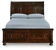 Porter - Sleigh Storage Bed - JaxCo Furniture