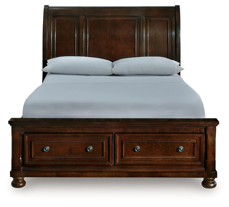 Porter - Sleigh Storage Bed - JaxCo Furniture