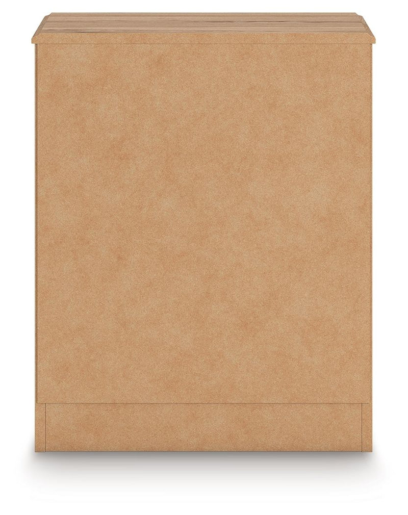 Aleaport - Warm Brown - One Drawer Night Stand - JaxCo Furniture