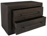 Magdalena - 2 Drawer Nightstand - Espresso - JaxCo Furniture