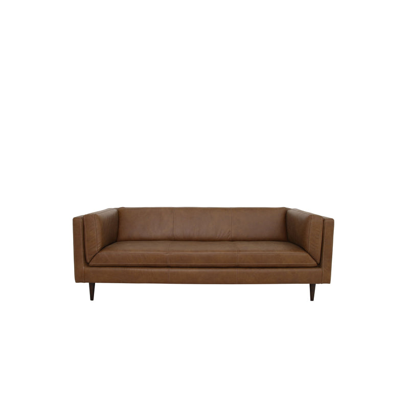 Woods - Sofa - Brown - JaxCo Furniture