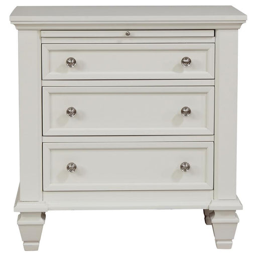 Sandy Beach - 3-drawer Nightstand - JaxCo Furniture