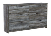 Baystorm - Six Smooth Drawer Dresser - JaxCo Furniture