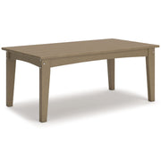 Hyland Wave - Rectangular Cocktail Table - JaxCo Furniture