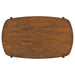 Dortch - Oval Solid Wood Dining Table - Walnut - JaxCo Furniture