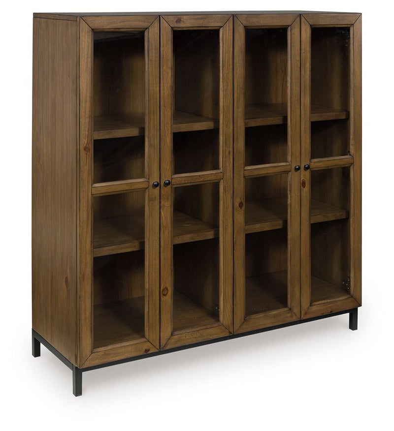 Wrenridge - Gray Brown - Accent Cabinet - JaxCo Furniture