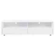 Ellice - TV Stand Media Console - White - JaxCo Furniture