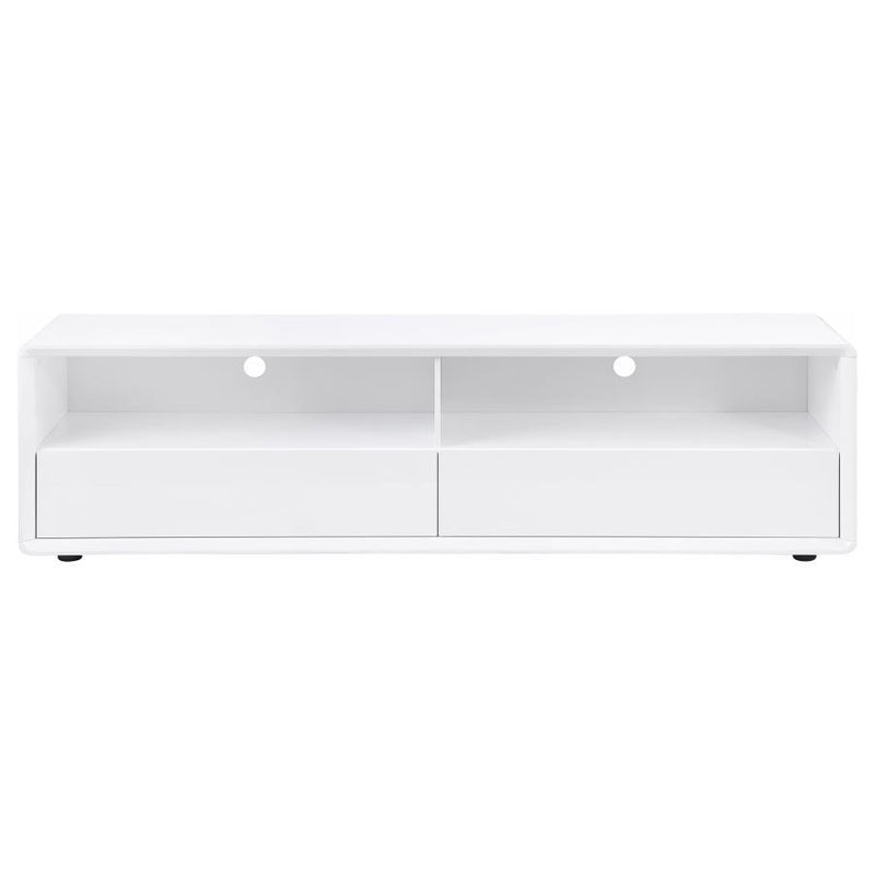 Ellice - TV Stand Media Console - White - JaxCo Furniture