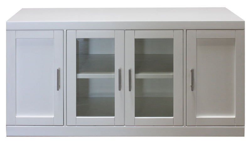 Catalina - TV Console - Cottage White - JaxCo Furniture