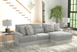 Titan - Sectional With Comfort Coil Seating And Accent Pillows - JaxCo Furniture