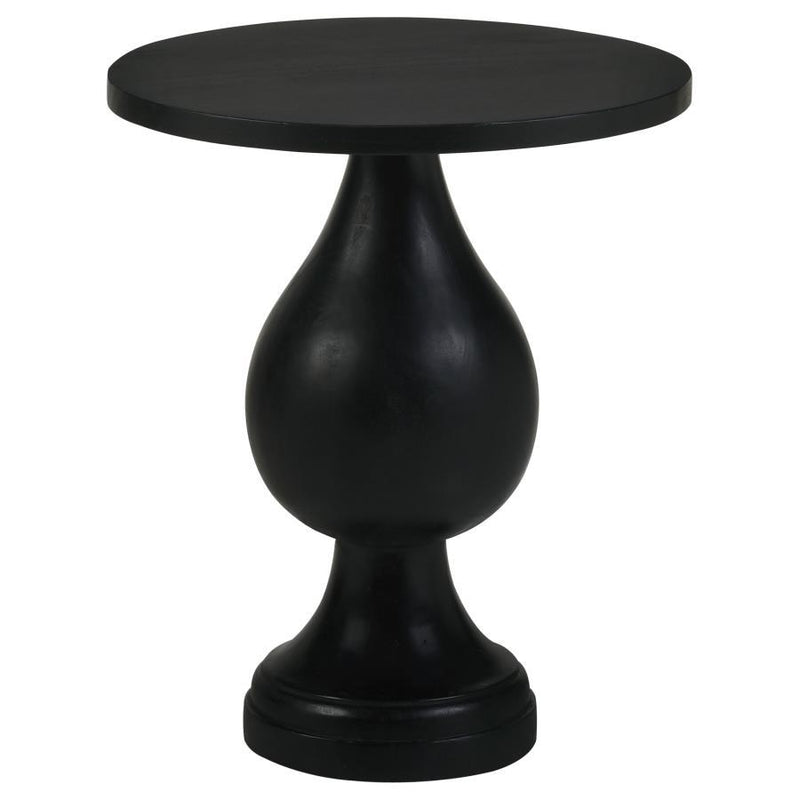 Dianella - Round Pedestal Base Accent Side Table - JaxCo Furniture