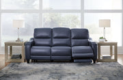Mercomatic - Power Reclining Sofa With Adj Headrest - JaxCo Furniture