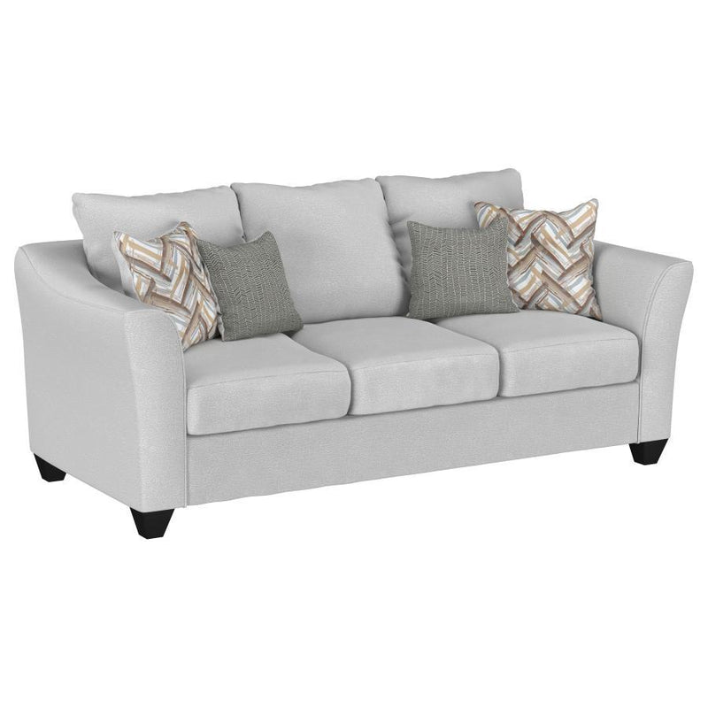 Salizar - Upholstered Flared Arm Sofa Set - JaxCo Furniture