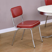 Retro - Upholstered Dining Side Chair (Set of 2) - JaxCo Furniture