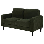 Ruth - Upholstered Track Arm Loveseat - JaxCo Furniture