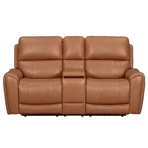 Hancock - Zero Gravity Power Reclining Console Loveseat P3 - JaxCo Furniture