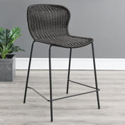 Mckinley - Faux Rattan Metal Chair (Set of 2) - JaxCo Furniture