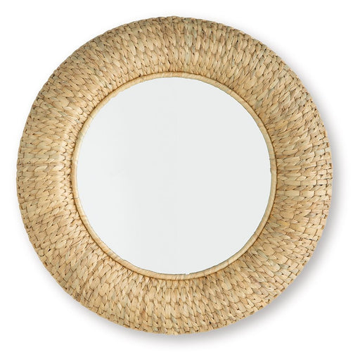 Briggsburg - Natural - Accent Mirror - JaxCo Furniture