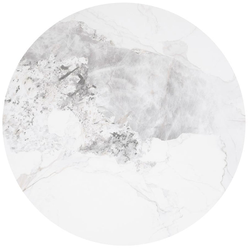 Rowena - Round Sintered Stone Table - JaxCo Furniture