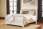 Willowton - Sleigh Bed - JaxCo Furniture