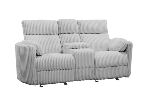 Radius - Power Glider Reclining Console Loveseat - JaxCo Furniture