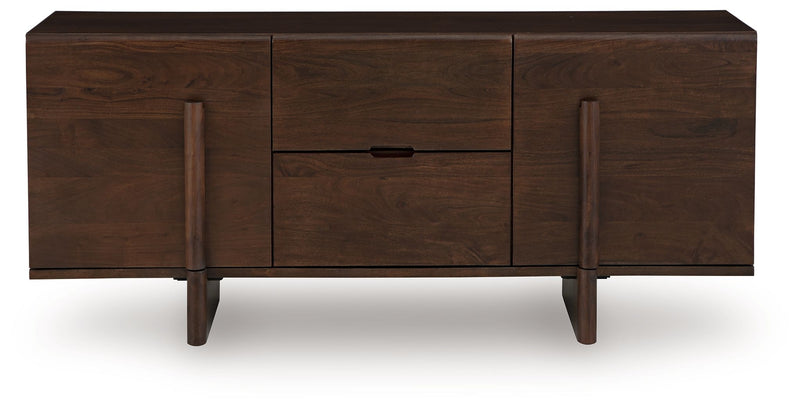 Kydler - Medium Brown - Accent Cabinet - JaxCo Furniture