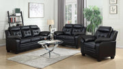 Finley - Upholstered Padded Arm Tufted Sofa Set - JaxCo Furniture