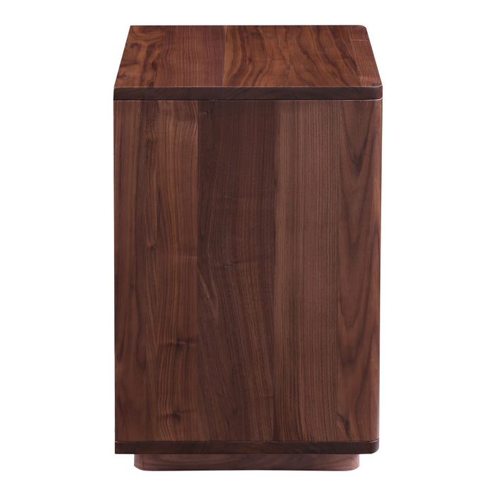 Osamu - Nightstand - Dark Brown - JaxCo Furniture