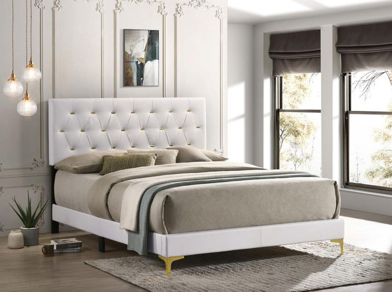 Kendall - Panel Upholstered Bed - JaxCo Furniture