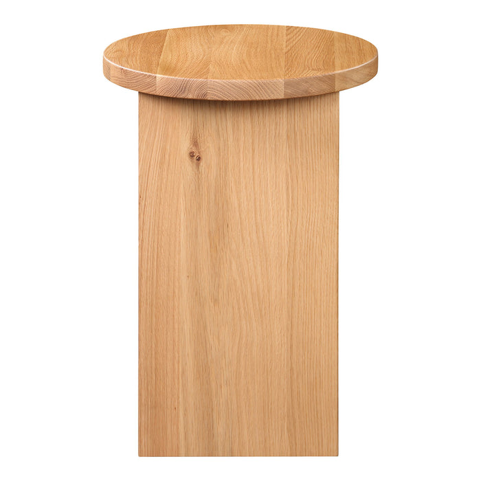 Grace - Accent Table Natural Oak - Light Brown - JaxCo Furniture