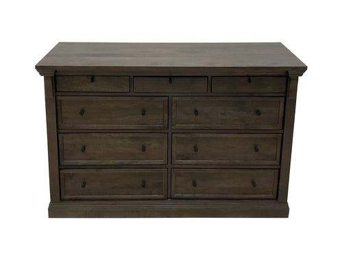 Adelaide - Wood 9 Drawer Dresser - Cocoa Brown - JaxCo Furniture