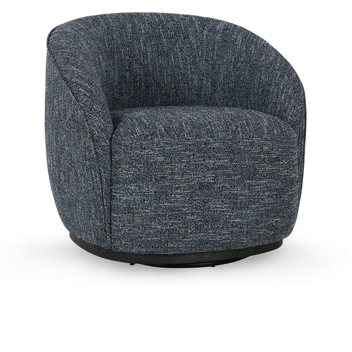 Andrea - Swivel Accent Chair - Blue - JaxCo Furniture