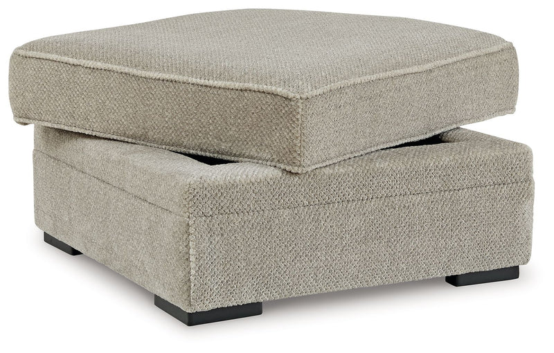 Calnita - Sisal - Ottoman With Storage - JaxCo Furniture