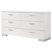 Felicity - 6-Drawer Dresser - JaxCo Furniture