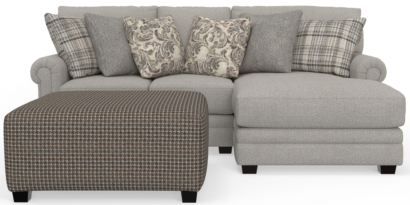 Livingston - Sectional With Comfort Coil Seating And Accent Pillows