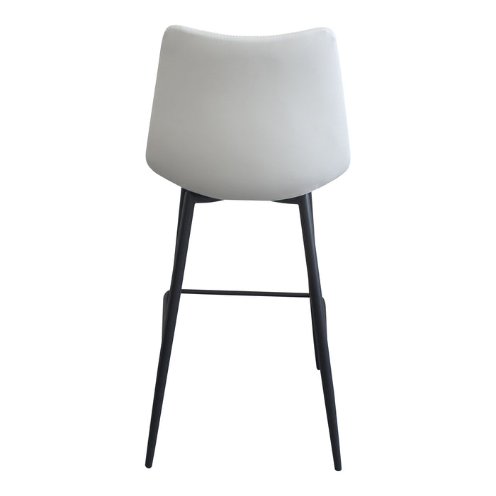 Alibi - Counter Stool Stool (Set of 2) - Ivory - JaxCo Furniture