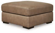 Veronella - Oversized Accent Ottoman - Sahara - JaxCo Furniture