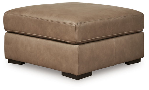 Veronella - Oversized Accent Ottoman - Sahara - JaxCo Furniture