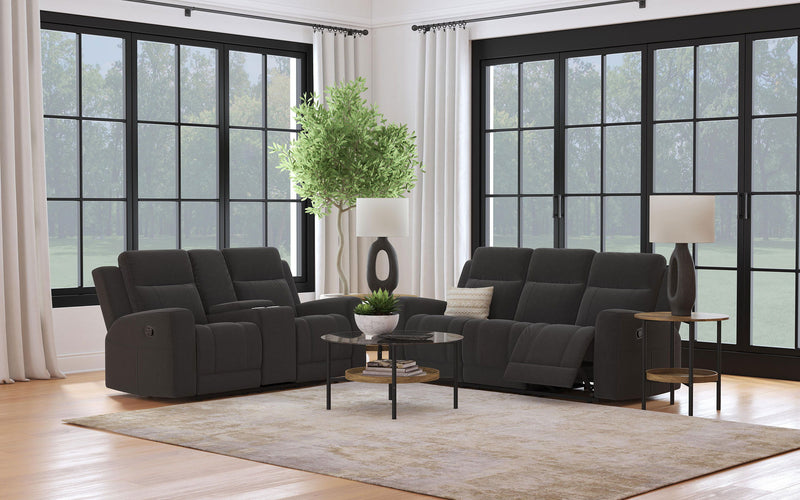 Brentwood - Upholstered Reclining Sofa Set - JaxCo Furniture