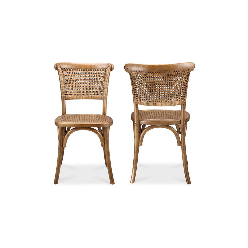 Churchill - Dining Chair (Set of 2) - Light Brown - JaxCo Furniture