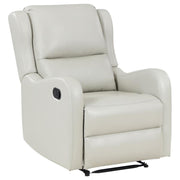 Kelsey - Upholstered English Arm Recliner Chair - Ivory - JaxCo Furniture