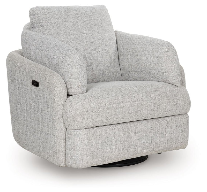 Alainmont Next-Gen Nuvella - Swivel Power Recliner - JaxCo Furniture