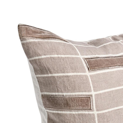 Modern Perspective - MP Breccia Pillow - Taupe - JaxCo Furniture