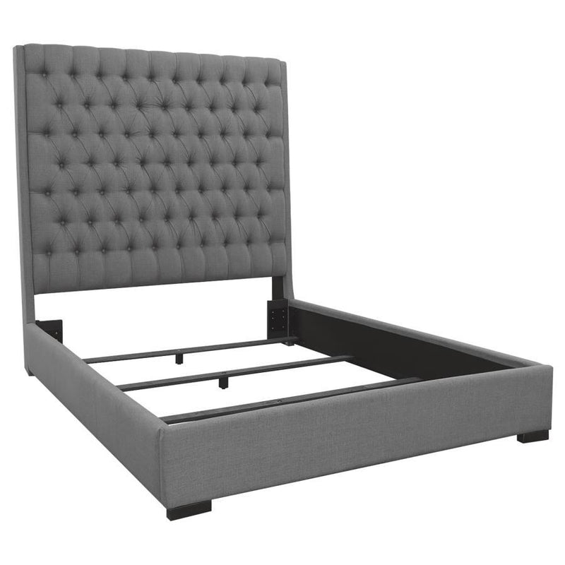 Camille - Upholstered Panel Bed - JaxCo Furniture
