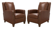 Hunter - Manual Pushback Recliner - JaxCo Furniture